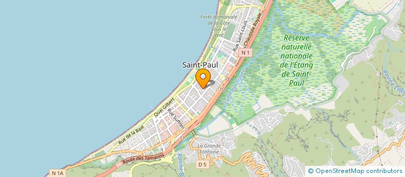 localisation de l'entreprise 919 417 121 à SAINT-PAUL