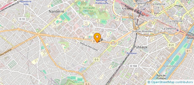 localisation de l'entreprise 919 420 547   NANTERRE