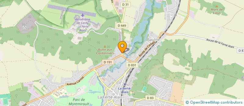 localisation de l'entreprise 919 432 930   CERNY