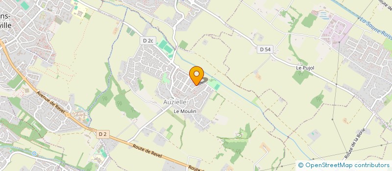 localisation de l'entreprise 919 444 257 à SAINT-ORENS-DE-GAMEVILLE