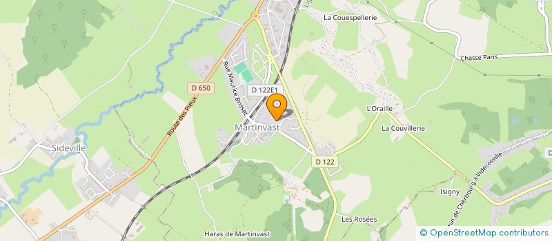 localisation de l'entreprise 919 448 191   MARTINVAST