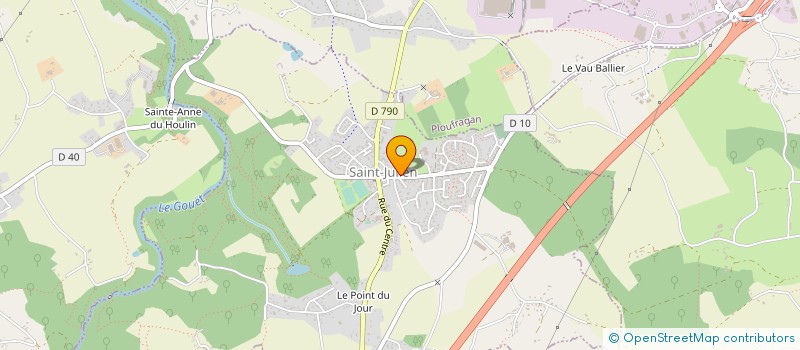 localisation de l'entreprise 919 450 106   CALLAC