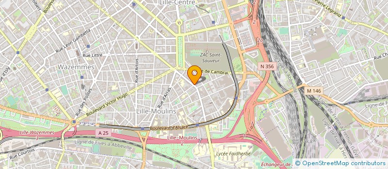 localisation de l'entreprise 919 450 296   LILLE