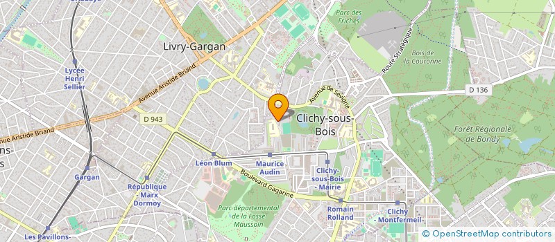 localisation de l'entreprise 919 450 866  à CLICHY-SOUS-BOIS