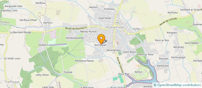 localisation de l'entreprise 919 458 141   PLOBANNALEC-LESCONIL