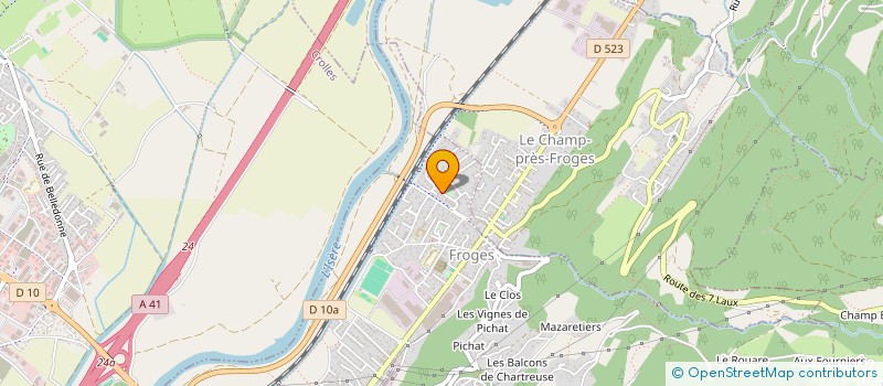 localisation de l'entreprise 919 463 232   SAINT-ISMIER