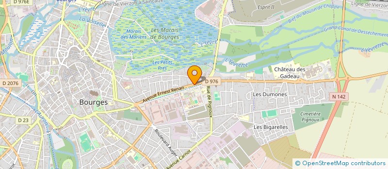 localisation de l'entreprise 919 483 784   BOURGES