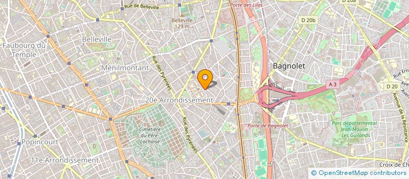 localisation de l'entreprise 919 486 555   PARIS