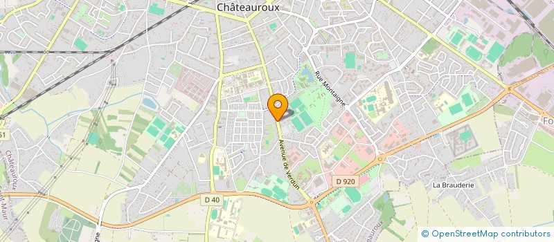 localisation de l'entreprise 919 512 681 à CHATEAUROUX