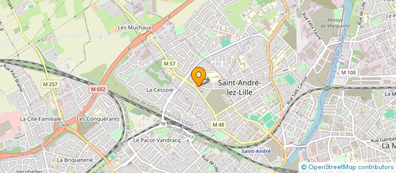 localisation de l'entreprise 919 514 927   SAINT-ANDRE-LEZ-LILLE