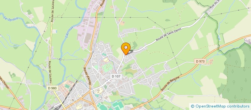 localisation de l'entreprise 919 520 635  à AUTUN