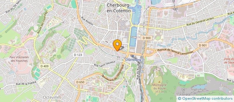 localisation de l'entreprise 919 523 498   CHERBOURG-EN-COTENTIN