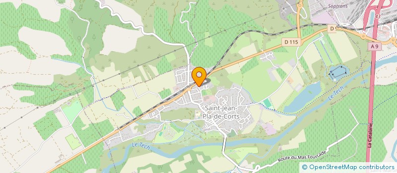 localisation de l'entreprise 919 526 939   SAINT-JEAN-PLA-DE-CORTS