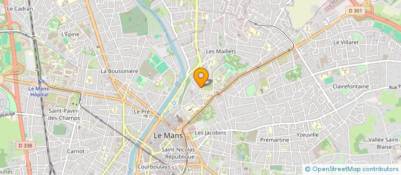 localisation de l'entreprise 919 532 168   LE MANS