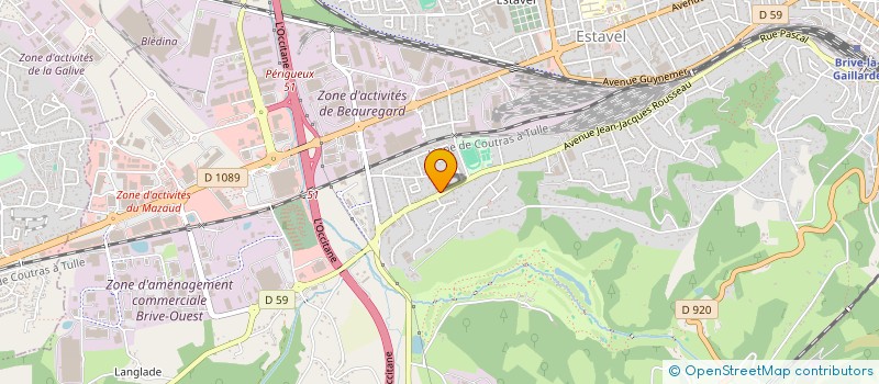 localisation de l'entreprise 919 536 979   BRIVE-LA-GAILLARDE