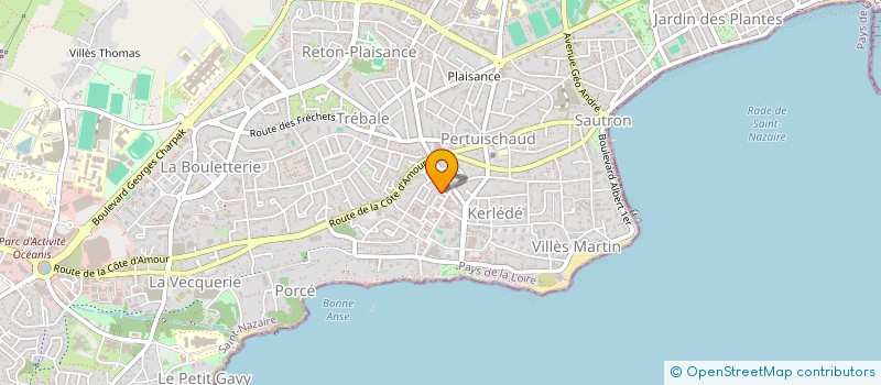 localisation de l'entreprise 919 546 531   SAINT-NAZAIRE