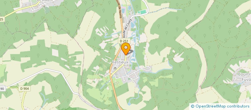 localisation de l'entreprise 919 548 644 à PARFONDRU