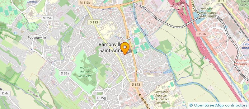 localisation de l'entreprise 919 553 669   TOULOUSE