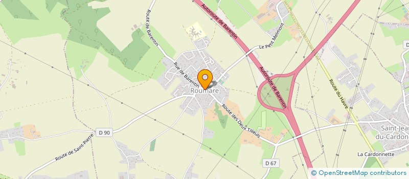 localisation de l'entreprise 919 554 279   ROUMARE