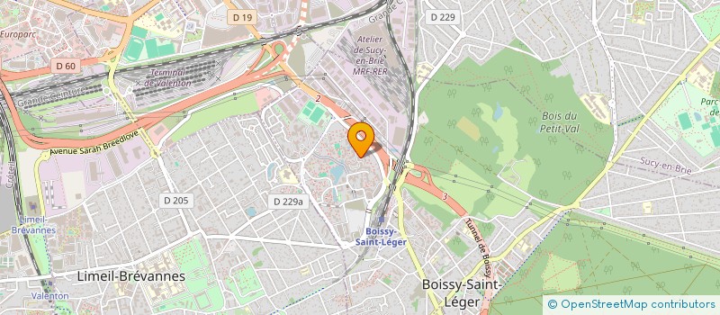 localisation de l'entreprise 919 554 444  à BOISSY-SAINT-LEGER