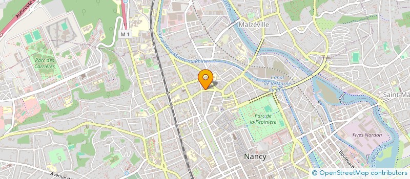 localisation de l'entreprise 919 555 474   NANCY