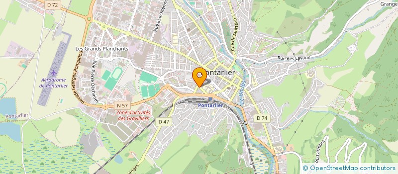 localisation de l'entreprise 919 568 618 à PONTARLIER