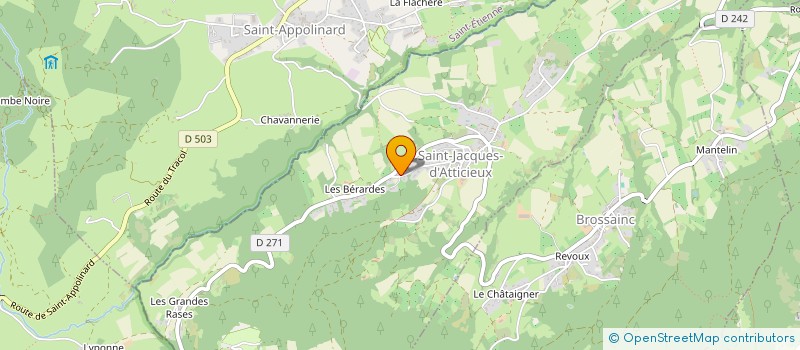 localisation de l'entreprise 919 570 655   SAINT-JACQUES-D'ATTICIEUX