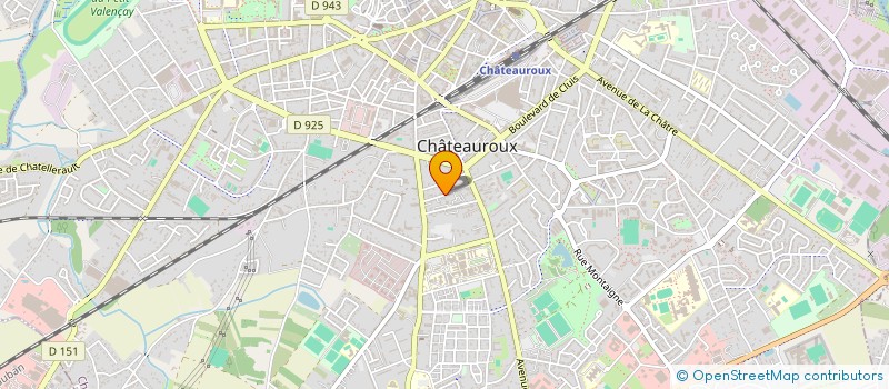 localisation de l'entreprise 919 603 464 à CHATEAUROUX