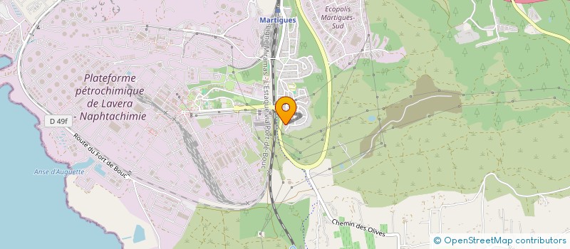 localisation de l'entreprise 919 606 210   PORT-DE-BOUC