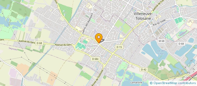 localisation de l'entreprise 919 606 400   MURET