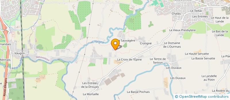 localisation de l'entreprise 919 606 525   CHATEAUBOURG