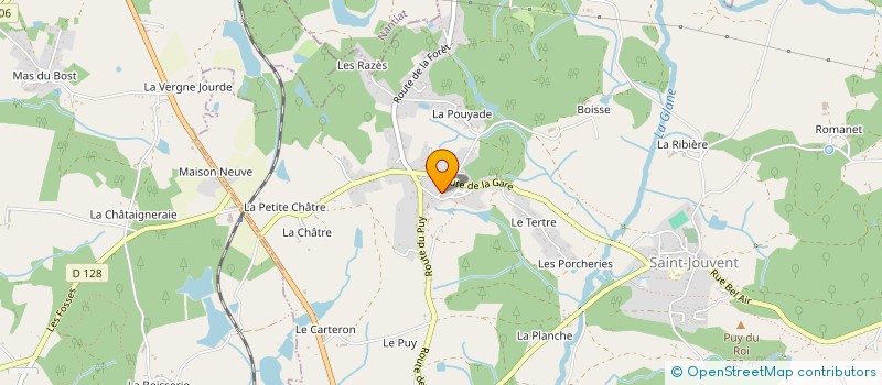 localisation de l'entreprise 919 610 550 à SAINT-JOUVENT