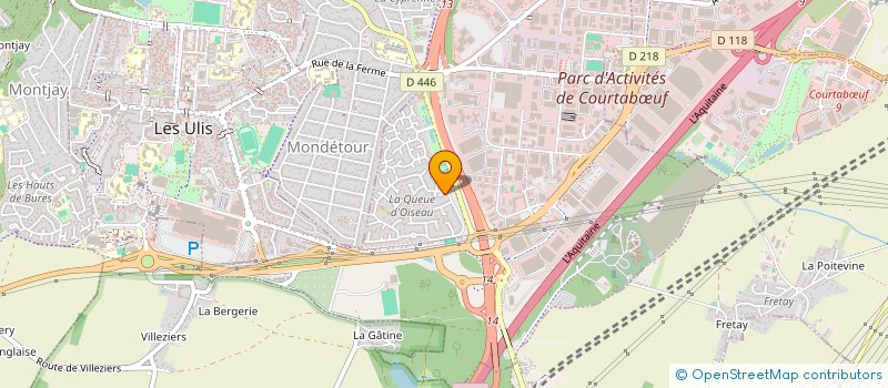 localisation de l'entreprise 919 618 280 à LES ULIS