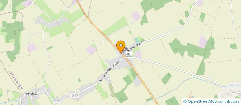 localisation de l'entreprise 919 618 421   LE GAULT-SOIGNY