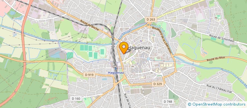 localisation de l'entreprise 919 622 175   HAGUENAU