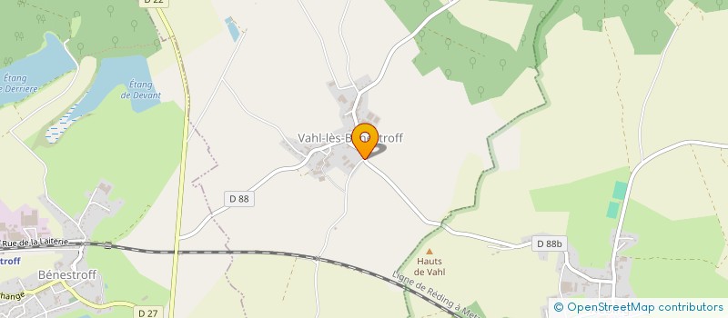 localisation de l'entreprise 919 628 594   VAHL-LES-BENESTROFF