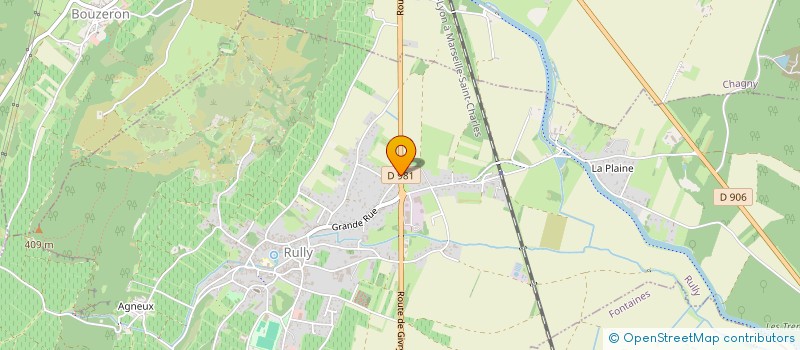 localisation de l'entreprise 919 630 517   RULLY