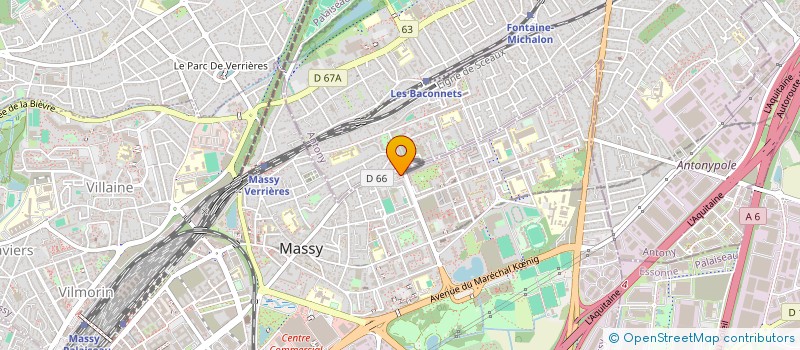 localisation de l'entreprise 919 635 060 à MASSY