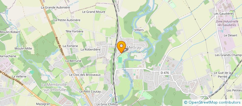 localisation de l'entreprise 919 639 948   METTRAY