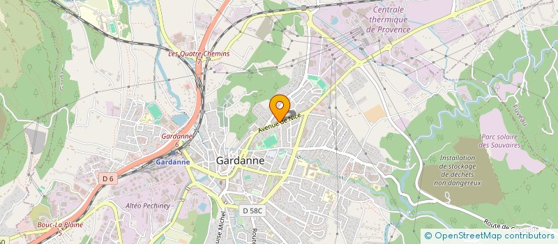 localisation de l'entreprise 919 648 766 à GARDANNE