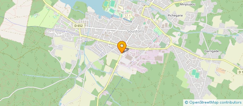 localisation de l'entreprise 919 650 846   SOUSTONS