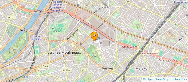 localisation de l'entreprise 919 665 265 à ISSY-LES-MOULINEAUX