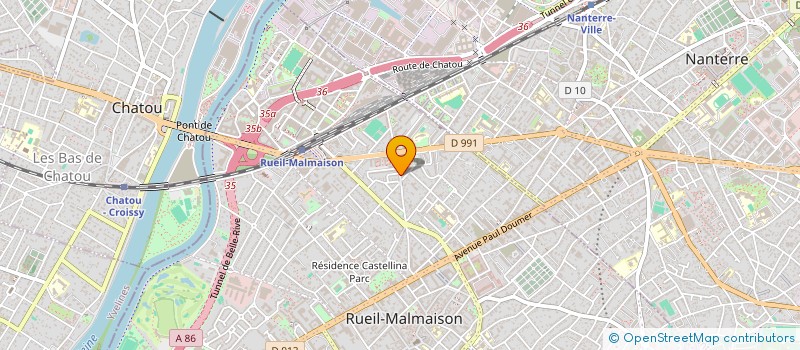 localisation de l'entreprise 919 665 414 à RUEIL-MALMAISON