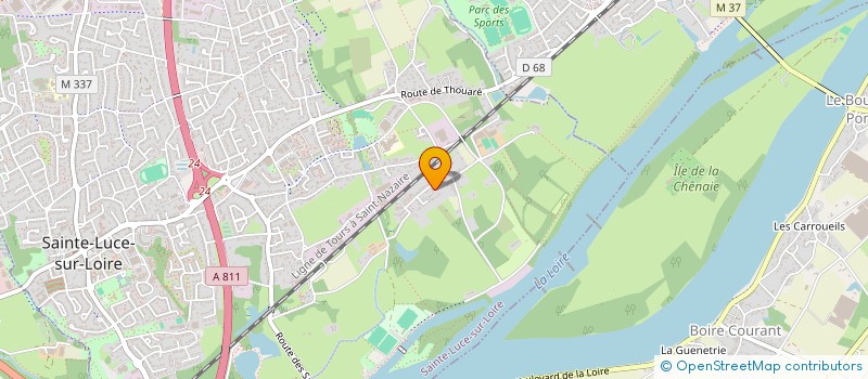 localisation de l'entreprise 919 667 535  à VANNES