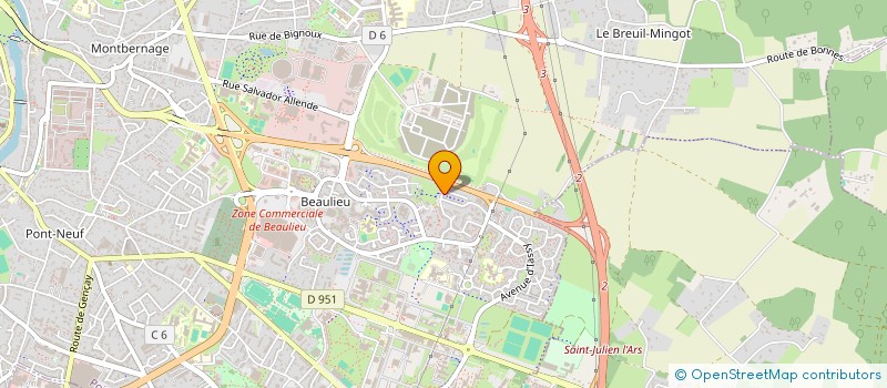 localisation de l'entreprise 919 677 765   POITIERS