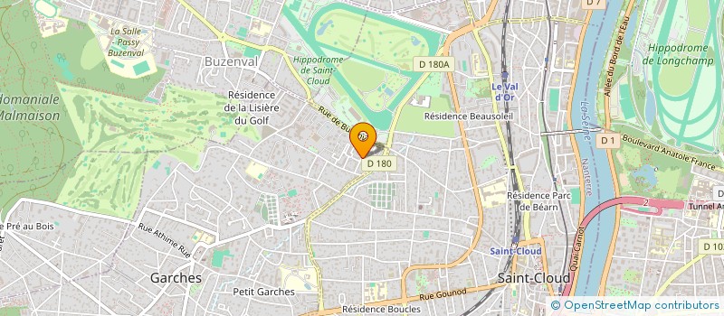 localisation de l'entreprise 919 686 204 à GARCHES