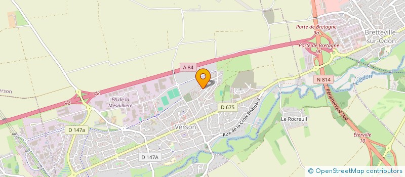 localisation de l'entreprise 919 686 568   VERSON