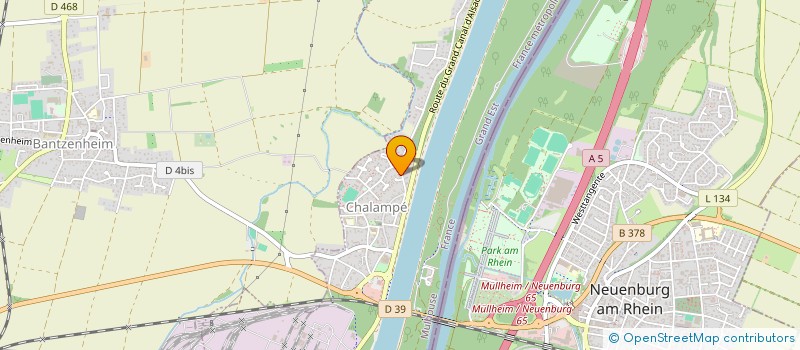 localisation de l'entreprise 919 703 827   CHALAMPE