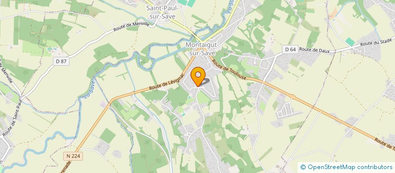 localisation de l'entreprise 919 708 859   MONTAIGUT-SUR-SAVE