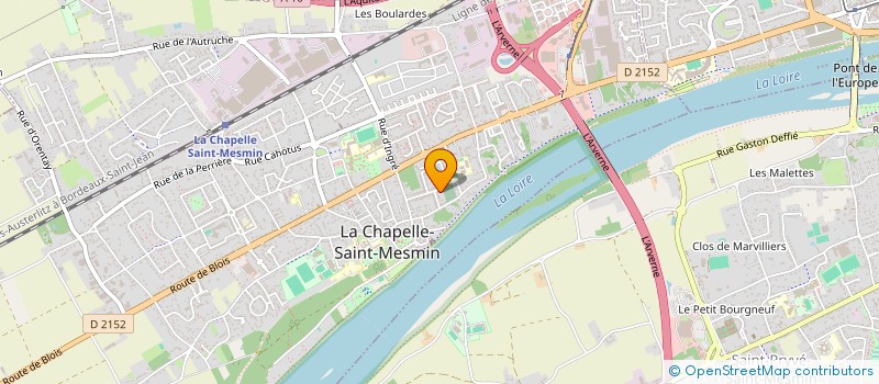 localisation de l'entreprise 919 718 510   LA CHAPELLE-SAINT-MESMIN